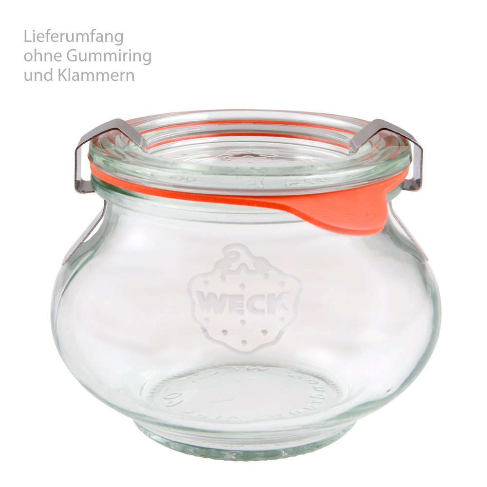 Schmuckglas 560 ml (Rundrand 80)